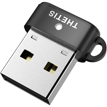 Thetis Nano-A FIDO2 Sicherheitsschl ssel Hardware Passkey Ger t mit USB Typ A TOTP/HOTP FIDO2.0 Zwei-Faktor-Authentifizierung 2FA MFA funktioniert mit Windows/Mac/iOS/Android/Linux/Gmail/Facebook