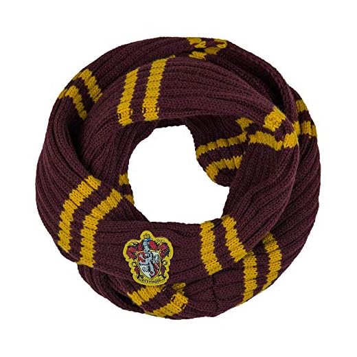 Cinereplicas - Harry Potter - Infinity Schal - Superweich - Licence -Offiziel lizensiert - Gryffindor - 190 cm -Gelb und Rot
