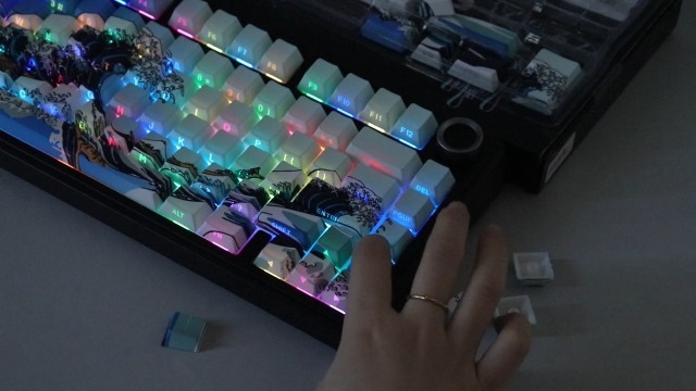 Amazon.com: Tsungup PBT Keycaps 75 Percent,Side Print 131 Keys