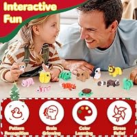 Gencokok Mini 3D Printed Animals, 20 Piece Articulated Fidget Toy Set — image 3