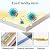 Wall Trim Molding,Self-Adhesive Quarter Round Molding 16.4ft Flexible Resin Caulk and Strips Floor Edges and Tile Edge, Waterproof Caulk Strip for Ceiling, Countertop, Cabinate(Light Grey)