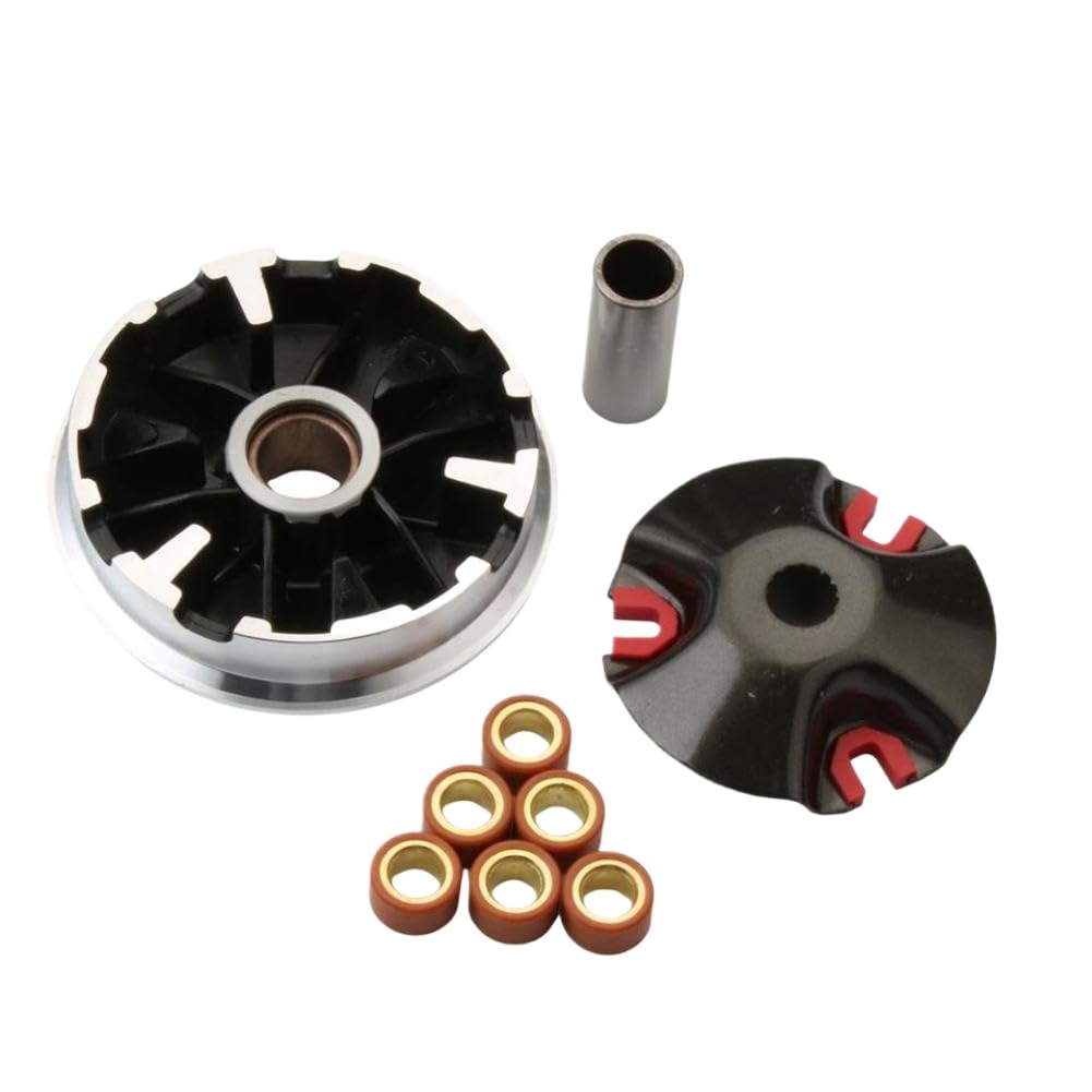 Kit variatore per scooter da corsa, set di rulli 12g compatibile con Zuma125 Cygnus X Bws Yw Vino125 ZY125T XC125 FlameX 125cc 4T