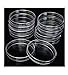 Produktbild MYAMIA 10Pcs Einweg Klare Plastik-Petrischale Bakterielle Kulturschale 90x15Mm