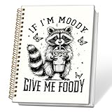 ETVISO 357-TM-notebook-Raccoon-Spiral Notebook
