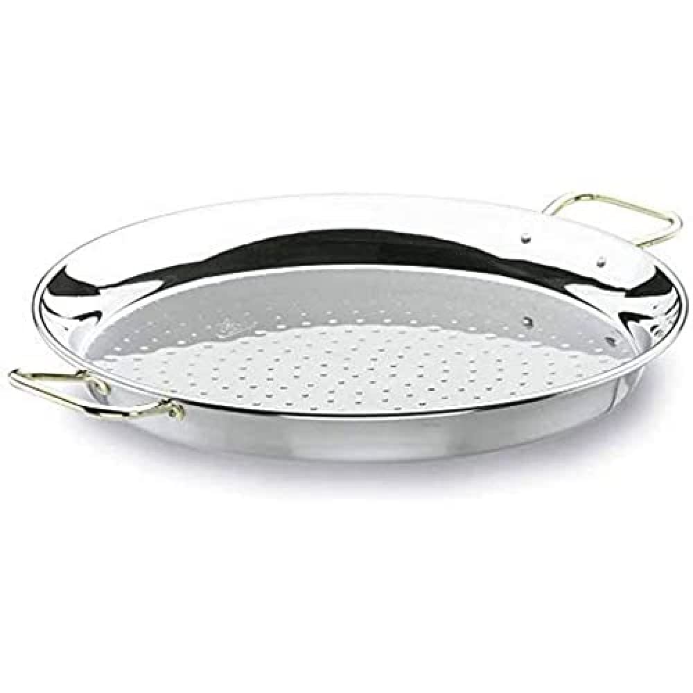 Lacor-60142-ROUND Dish for Paella 42 CM.