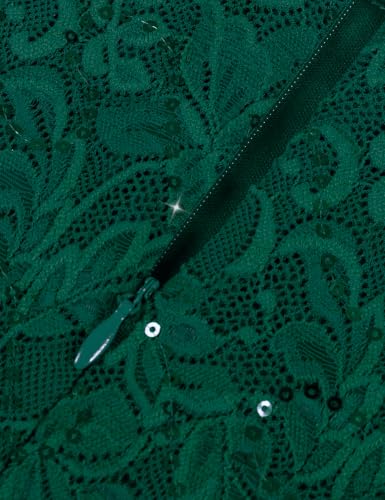 Image of COOAN Wedding Guest Cocktail & Formal Dresses for Women - Lace Sequin Dress
