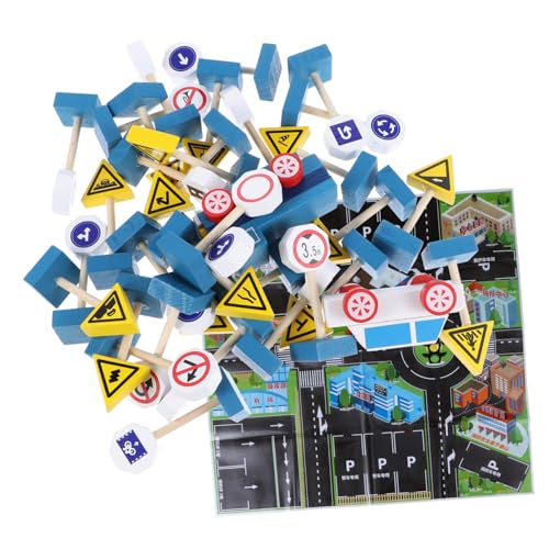 Panneaux de signalisation routière en bois le cadeau éducatif parfait pour enfants