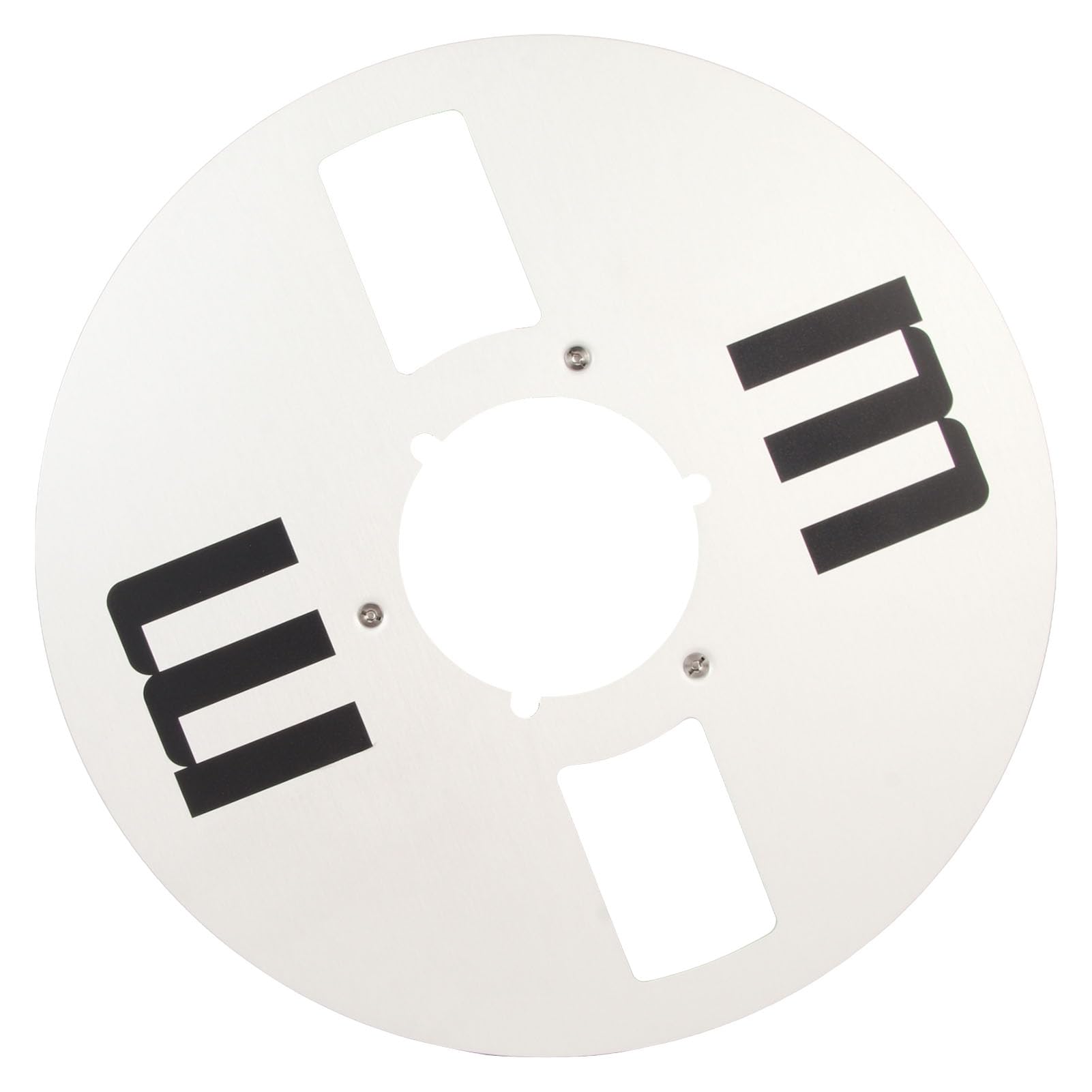 Aufwickelspule, 1/4 10 Zoll Leere Bandspule, Universelles Offenes Bandspulen-Tonband-Leerspulen-Öffnungsmaschinenteil aus Aluminiumlegierung für Reel-to-Reel-Kassettenspieler