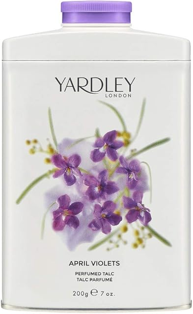 Yardley Of London April Violets Perfumed Talc for her
