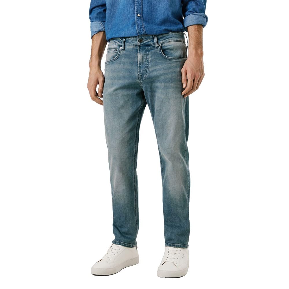 Pepe Jeans Men's Straight Jeans Cash Jeans, Blue(Denim-8AD), 34W/32L