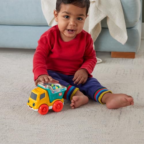 Fisher-Price HRP28 Baby Toy Poppity Pop Dump Truck Push-Along Vehicle thumb #3