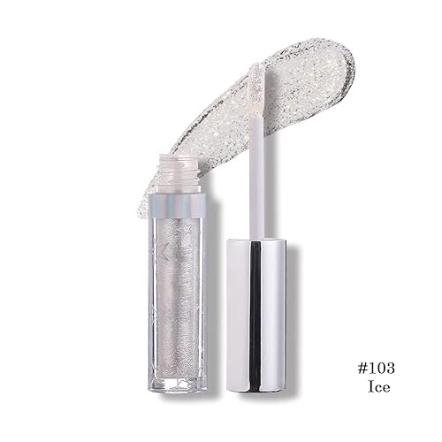 Miniatura 3 de Corleone Sombra de ojos líquida con purpurina, delineador líquido brillante, delineador de ojos líquido de larga duración, fórmula opaca, a base de