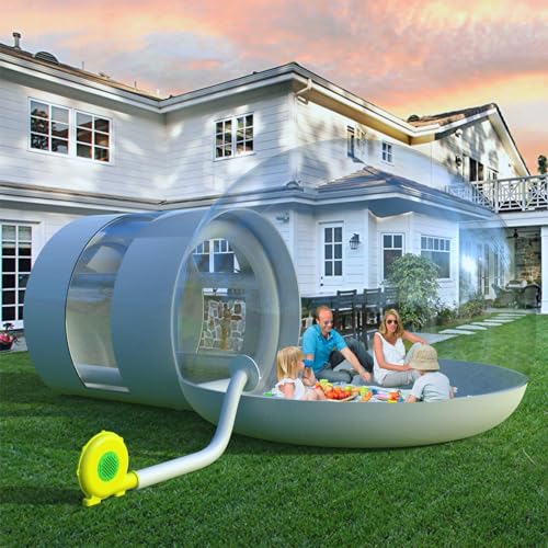 Carpa inflable burbuja transparente cúpula camping exterior miniatura 5