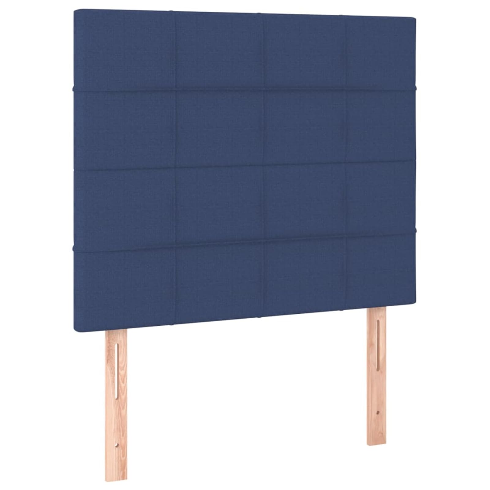 ATOMSTACK MAKER Letto a molle, 80 x 200 cm, blu, con materasso a molle insacchettate (20 cm), testiera regolabile in altezza, tessuto in poliestere traspirante e panca inclusa, ideale per chi dorme