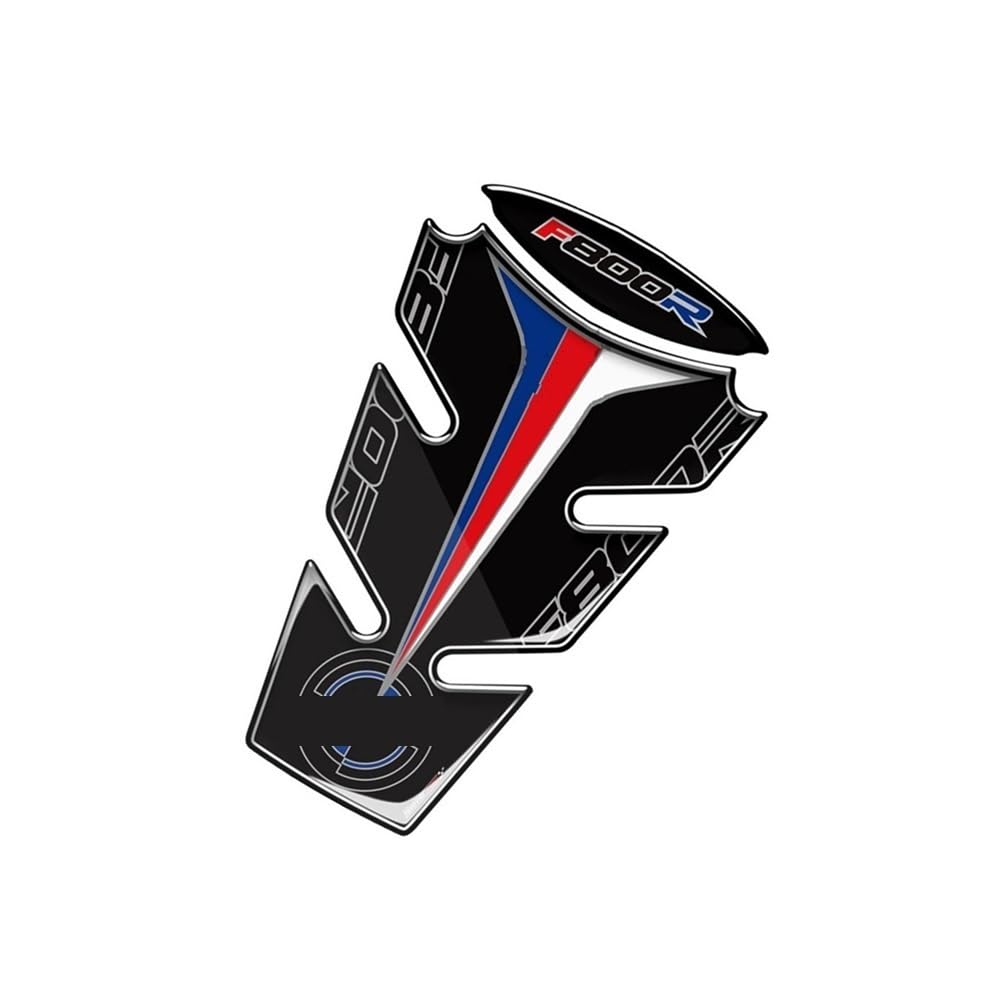Étui à autocollants pour protection de réservoir moto F800R 2015-2019 pad noir anti-rayures
