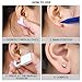 medoga 2 PCS Ear Piercing Gun with Ear Stud Disposable Nose Piercing Kit Ear Stud Gun Kit for Girls Women Men