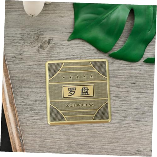 Brújula Feng Shui China Vintage de Latón 14.5cm miniatura 7