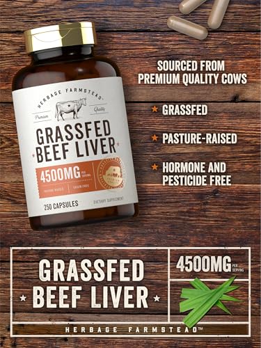 Carlyle Grass Fed Beef Liver Capsules