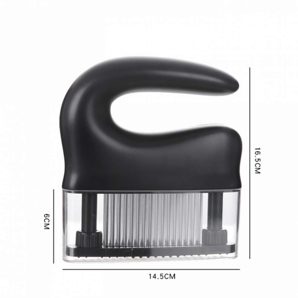 Batticarne 48 Lame in acciaio inox Batticarne Utensile da cucina Strumento professionale per affinare carne per manzo, bistecca, pollo, maiale e vitello