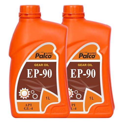 Image of PALCO EP 90 Extreme Pressure Gear Oil for Gear Box 1 Litre (Pack 2) | API GL 4 Gear Oil for Cars, Buses & Trucks High Performance Heavy-Duty for Smooth Transmissions, Superior Protection