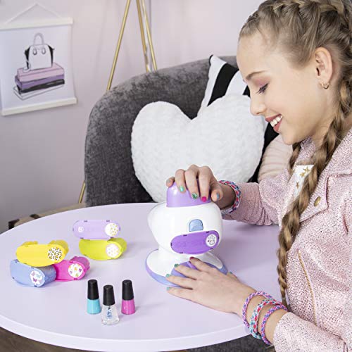 Cool Maker, GO Glam Nail Stamper Deluxe Salon for Manicures and Pedicures with 8 Patterns and Nail Dryer, Amazon Exclusive - Thumbnail 2