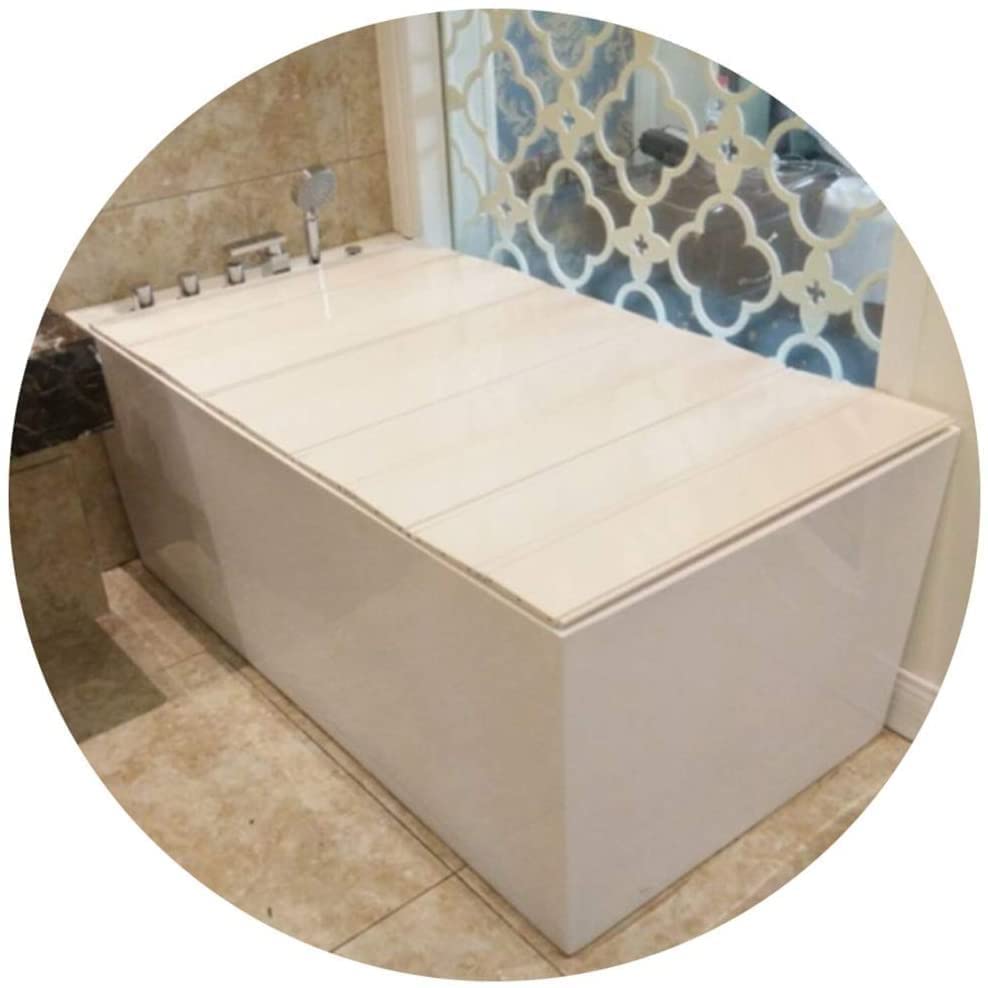 Plateau de baignoire blanc en PVC pour un moment détente spa à la maison