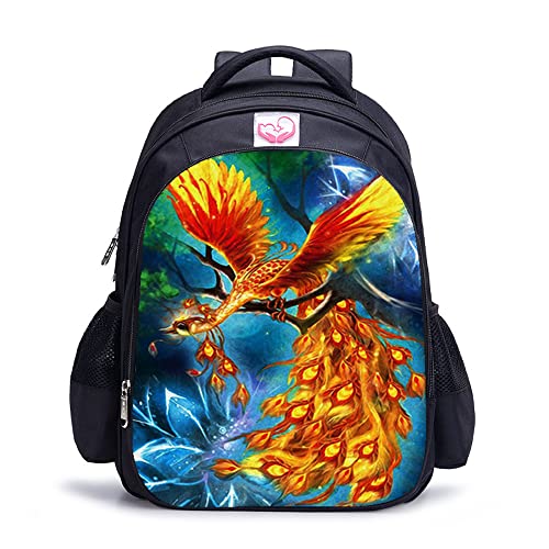Sac à dos imprimé en 3D Phoenix de 16 pouces mixte