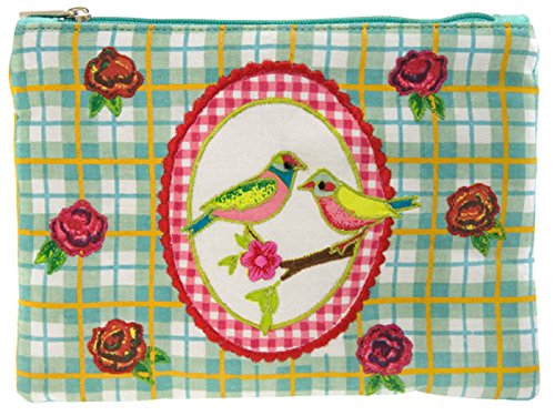 Wendekreis Berlin Trousse Birds & Roses 41504.370 Beauty-Case cosmatic Bag astuccio