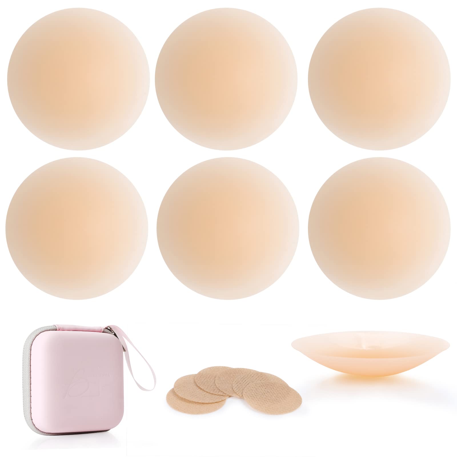 Nipple Covers 3 Pairs with Travel Box