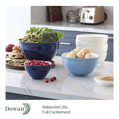 Dowan 010402160805042 Mixing Bowls, 4.25/2/0.5 Qt Ceramic Mixing Bowls thumb #3