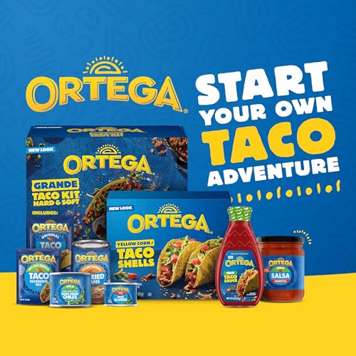 Ortega Taco Kit, 12 Yellow Corn Taco Shells, Taco Seasoning and Taco Sauce - image 5