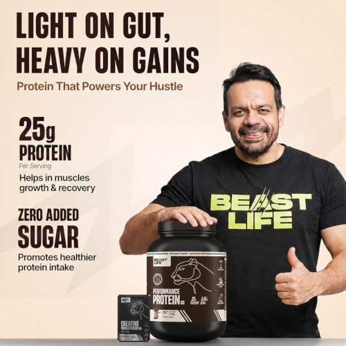 BeastLife Performance Yeast Protein Powder with Creatine 25 g - Image 4