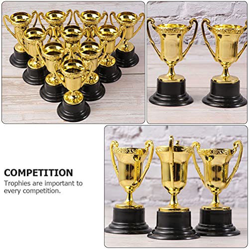 WINOMO 20Pcs Mini Trophy Award Trofee Gold Cup Trofeeën Winnaars Cup Award Voor Voetbal Honkbal Carnaval Prijs Party Gunsten - Image 3
