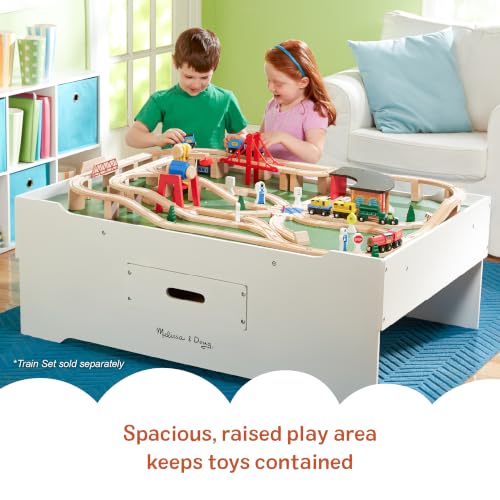 Melissa & Doug Deluxe Wooden Multi-Activity Play Table - image 3