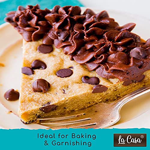 Image of La Casa Premium Milk Chocolate Chips | Ideal for Baking & Garnishing | 100g |