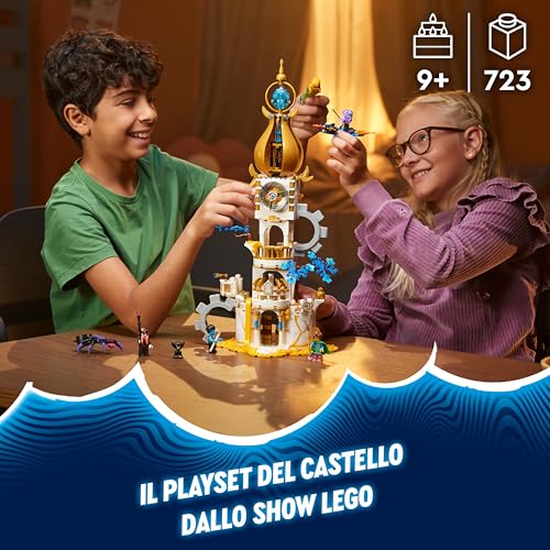 DREAMZzz 2 in 1 La Torre di Sandman, Castello Giocattolo Trasformabile, Aiuta i Personaggi a Difendere la Fortezza, Regalo per Bambini e Bambine da 9 Anni con Animali e Creature Mitiche 71477 - Lego - Immagine 2