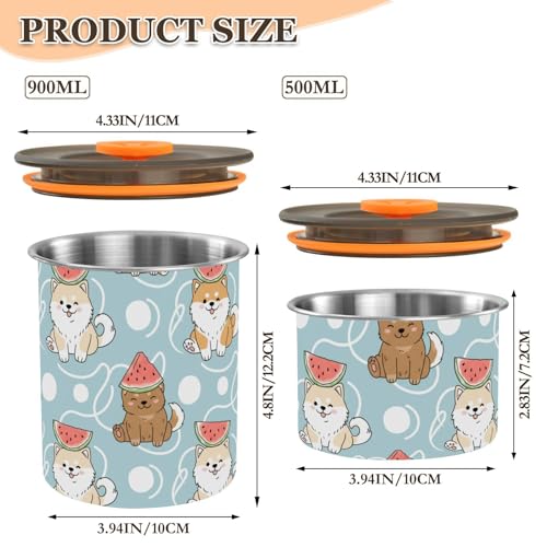 Contenedor Hermético de Acero Inoxidable Domiking 900ml miniatura 2