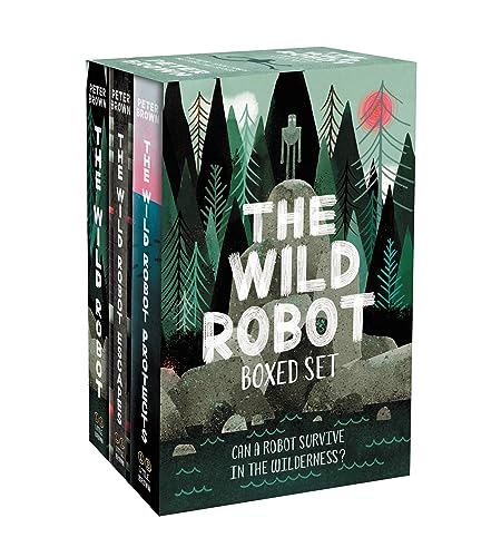Book cover for The Wild Robot series