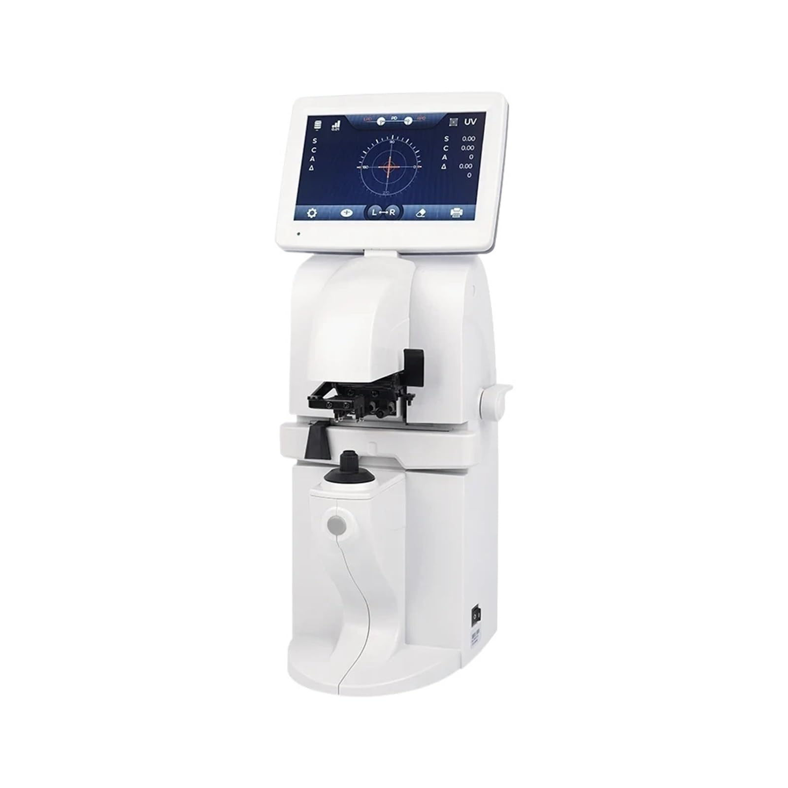 UVB Meter Auto Lensmeter Digital Lensometer Automatic Lens Meter with PD UV Printer 7 Inch Screen Focimeter