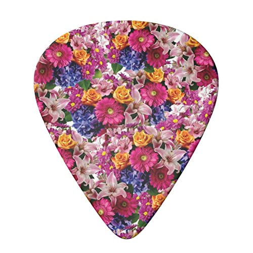 Lot de 6 médiators pour guitare acoustique, guitare électrique, basse, ukulélé – Fin, moyen et épais. - Les Beatles, Paul McCartney, John Lennon, RIngo Starr, George Harrison Lot de 6 médiators pour guitare acoustique, guitare électrique, basse, ukulélé - Fin, moyen et épais. – Image 4