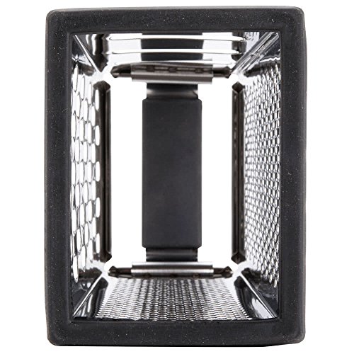 Image of TableCraft SG205BH, Cash & Carry Back Of The House Box Grater, Large 9 inch Size, 4-Sided Tapered Design, Anti-Slip Base, Dishwasher Safe, Stainless Steel, Ideal for Shredding Veggies and Grating Cheese
