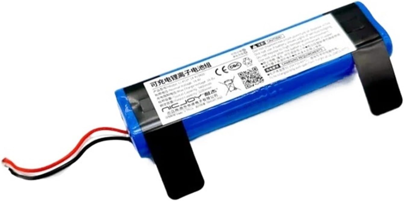 Replacement Battery Pack Li-4S1P-14.4V 3400mAh for Robotic Vacuum Cleaner 900/920/930/T5/N8/N8 Pro