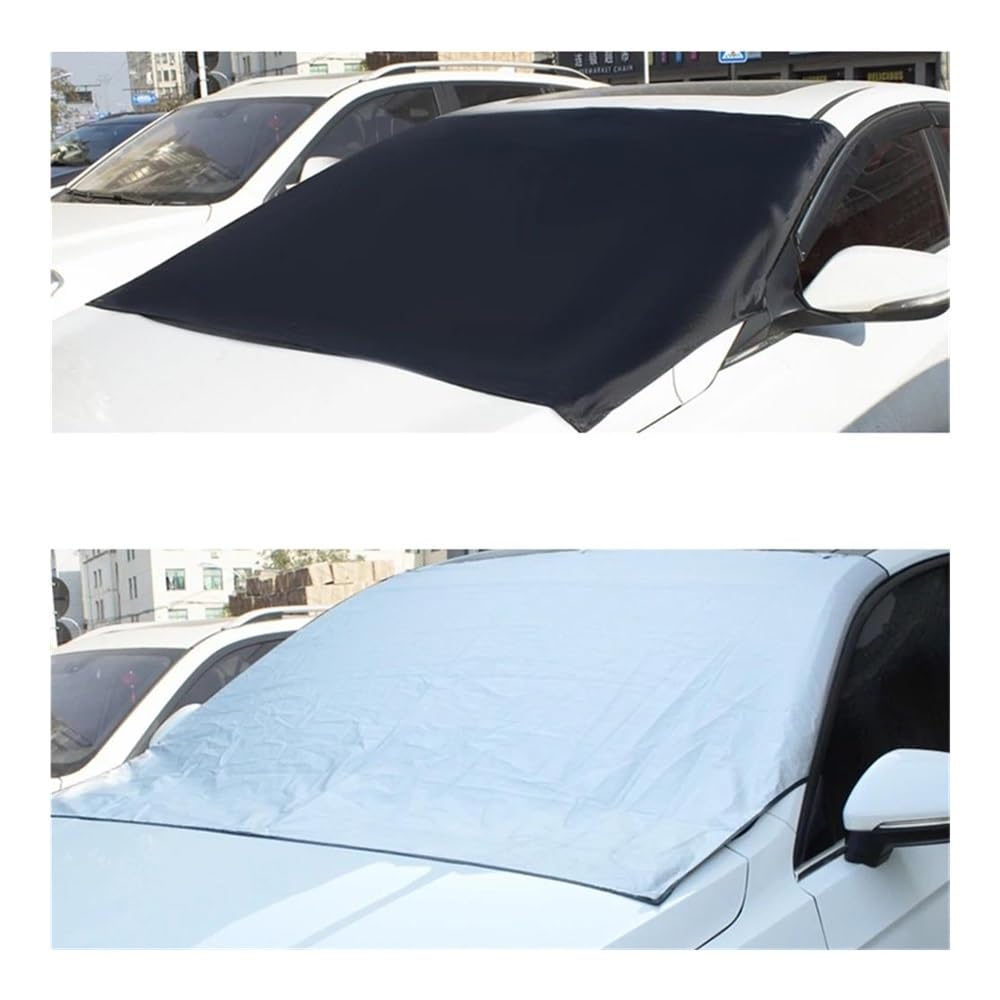Couverture Pare-Brise Voiture Bâches De Voiture Protecteur Hiver Imperméable Gel Neige Bouclier Ombre Couverture Bache Pare-Brise
