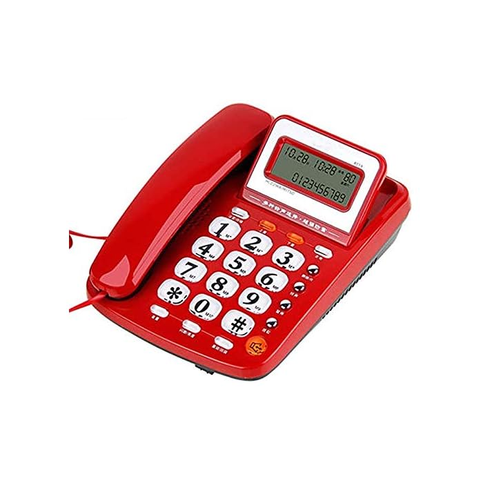 Buy Corded Telephones Single,Corded Telephones,Retro Landline Phone,Big