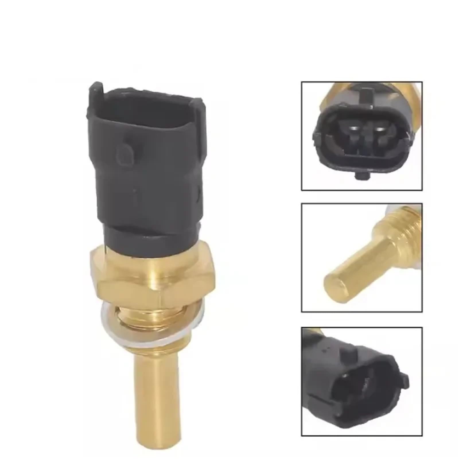Tapón del sensor de refrigerante Sensor de temperatura del agua refrigerante 6238422 para Opel Vectra, para Cadillac, para Buick reemplazo