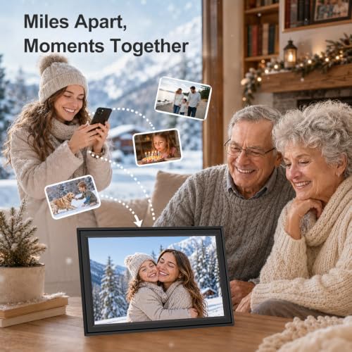 10.1 Inch WiFi Digital Picture Frame with IPS Touchscreen - image 4