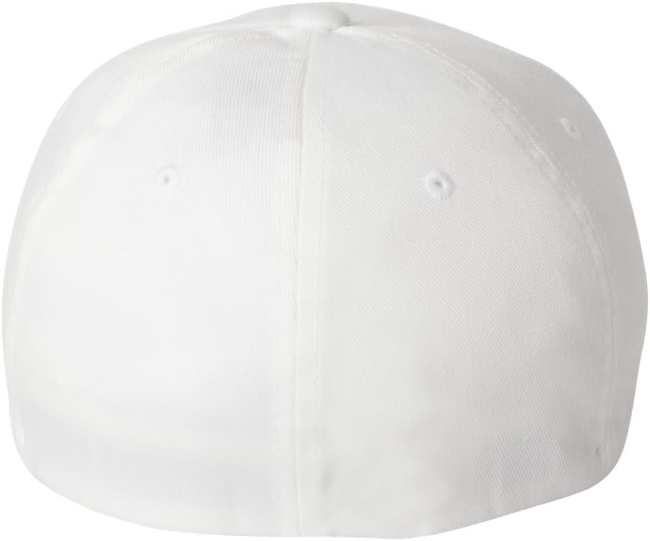 Flexfit Wooly 6-Panel Cap (6277) White, L-XL - Image 3