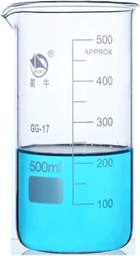 Laboratory High Borosilicate Measuring Cup in High Shape Laboratory Equipment(250mL 4pcs)