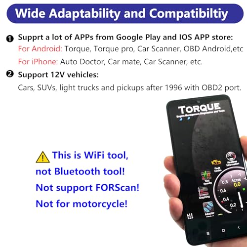 WiFi ELM327 OBD2 Adapter