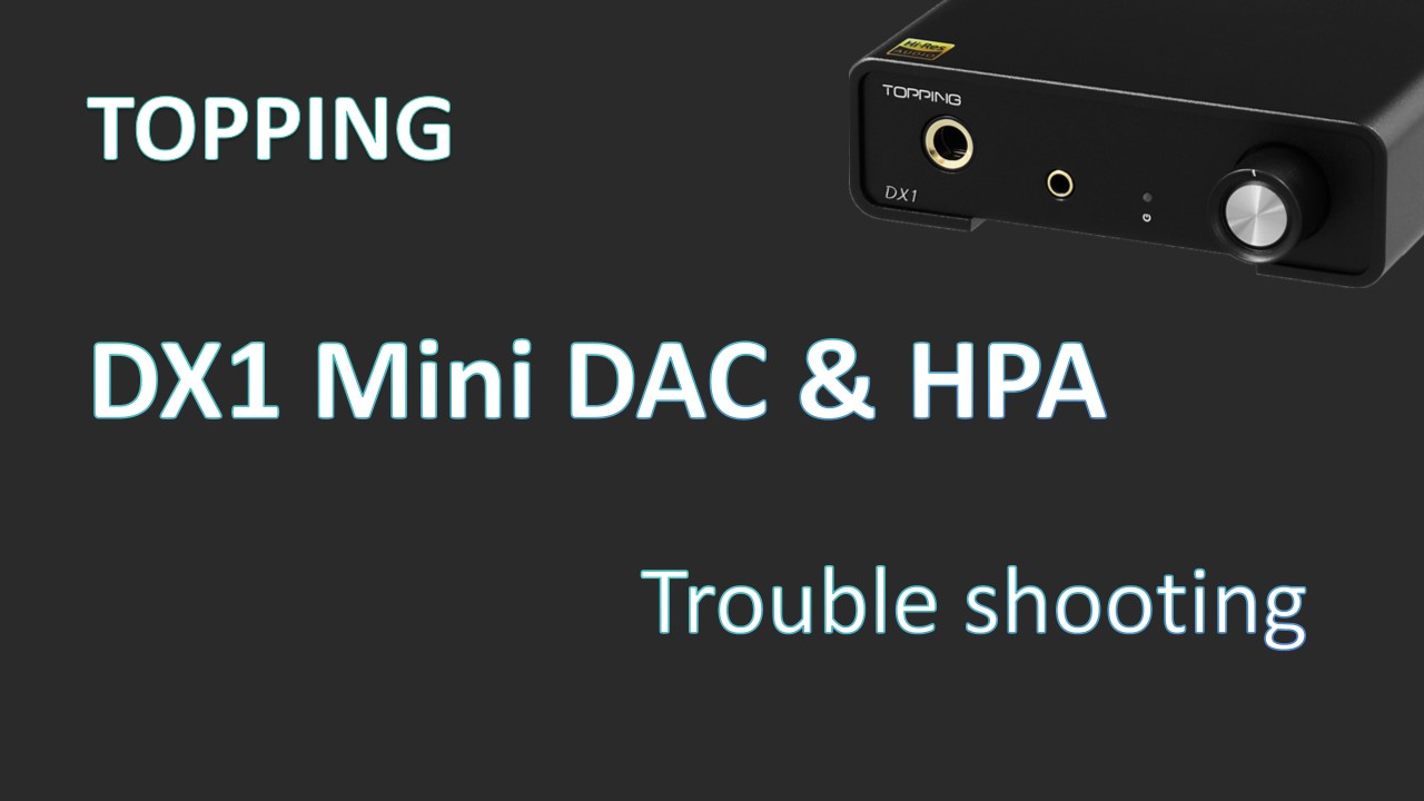 Amazon.com: Topping DX1 Mini Stereo DAC Headphone Amplifier Combo